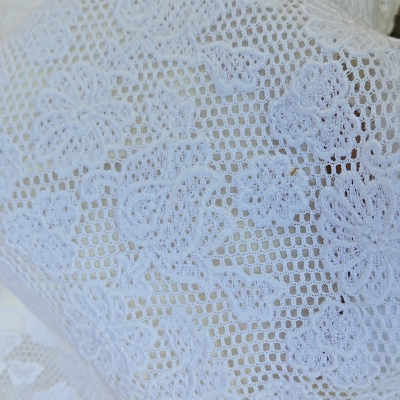 Nina Ricci Lace Crochet Knit Dress Size 2 Nwt - Picture 9 of 9